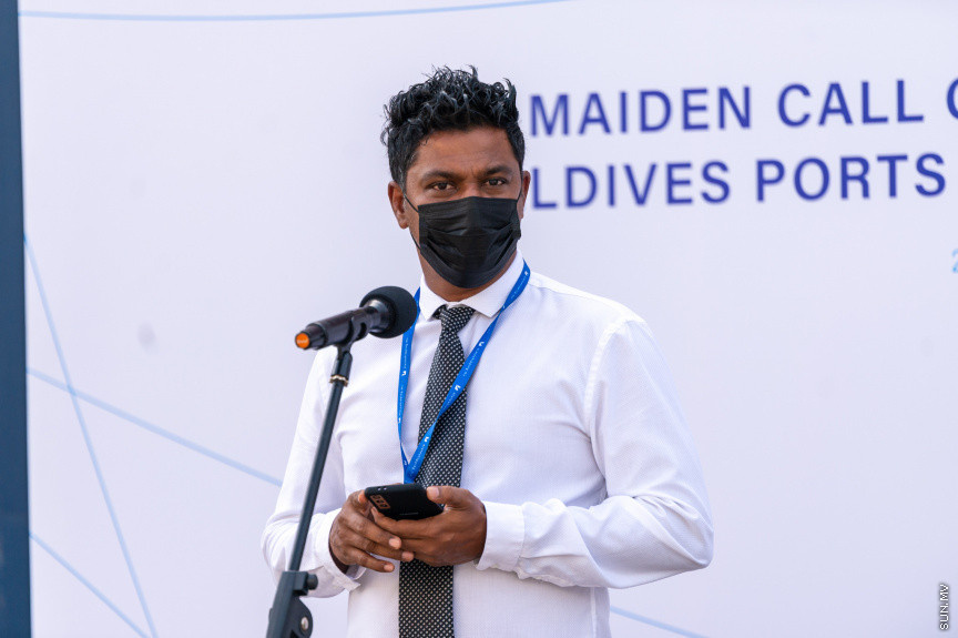MSS Galena makes maiden call at Male’ Commercial Harbor